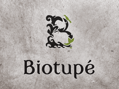 Biotupé biotupe eco logo paper recycled