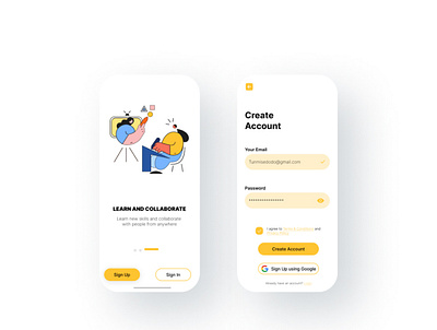 Login Page app branding design figma illustration nigerian ui uidesign ux