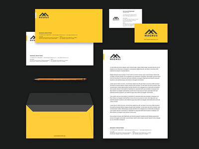 Magnus - Business Stationery Set