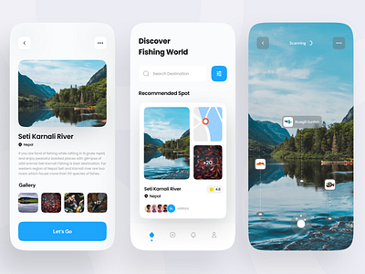 Fishing Mobile App Concept