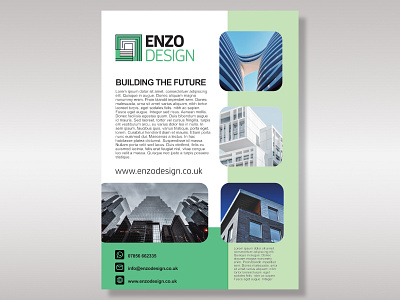 Enzo design flyer