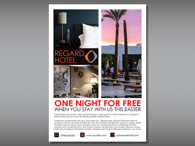 Regard design flyer