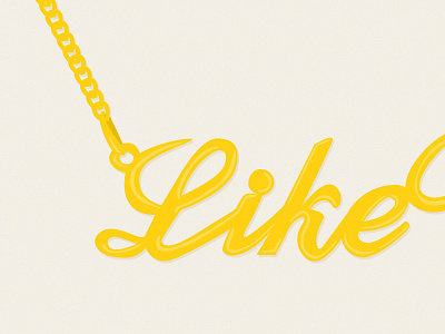 Like Necklace carrie facebook gateway illustration like us sex and the city typography vector