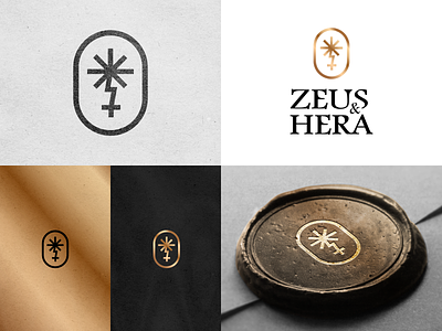 ZEUS & HERA art artsigma brand branding design hera icon illustration logo logo-design mark symbol ui ux zeus zeushera