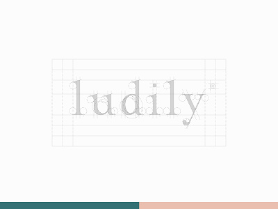 Ludily - Logotype architecture behance behance project branding design geometry grid identity interior design isotype lettering logo logotype mark process project typography vector