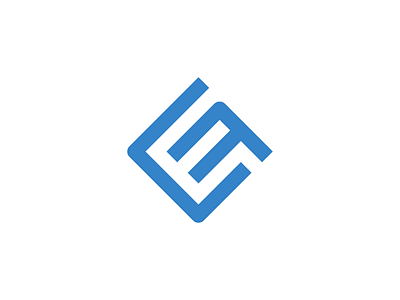EF - Logo ef geometry grid identity lettering logo mark monogram overlay process sign sketch