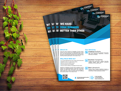 Flyer Design branding business corporate design flyer icon illustration logo ui ux vector