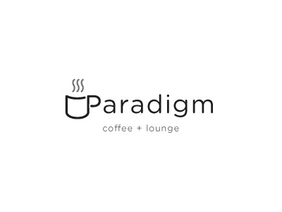 Paradigm Coffee coffee design identity logo