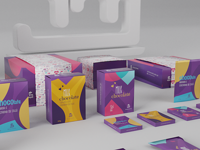 Sabrinne Miranda — Cake Designer 3d blender brand brand design branding logo marca mockup mockups package packaging packaging design
