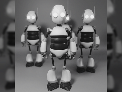 3D robot 3d 3d art blender blender 3d blender3d blender3dart design digital art digital arts