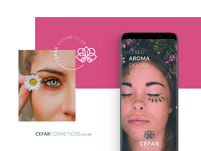 Cefar Cosmeticos brandidentity branding branding agency branding and identity branding concept branding design logo logo design logodesign marca rebrand rebranding redesign website