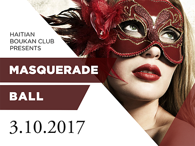 Masquerade Ball - Flyer Announcement Design