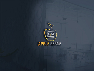 Apple Repair LOgo branding design icon illustration illustrator logo minimal resturent logo typography vector