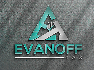 Evanoff Tax1 app branding design illustration illustrator leaf logo logo minimal typography vector web