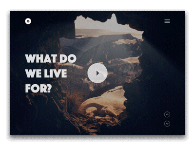 Simple Web Page Transitions with Video Reveal