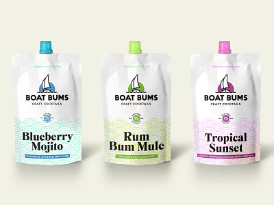 Boat Bums Packaging Design