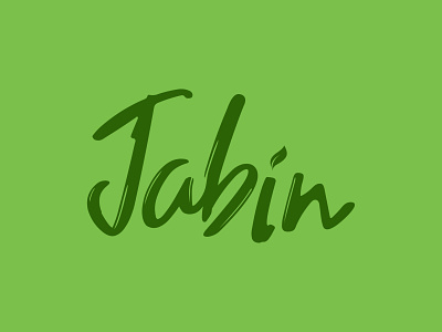 Jabin Bev Co. - Selected Logo branding cpg design drink food and drink logo minimal typography