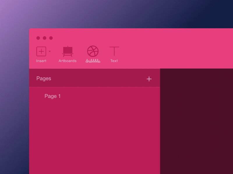 Hello Dribbble dashboard desktop app dribbble gif hello interface motion sketch sketchapp ui