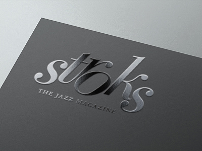 Stroks the Jazz Magazine branding design editorial graphic logo
