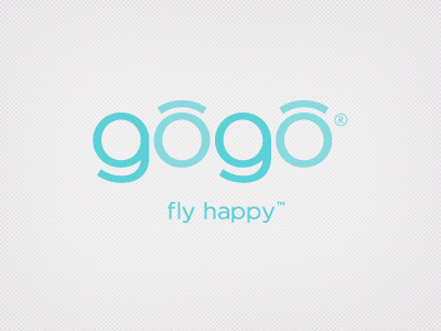 Gogo Rebrand Concept airline entertainment gogo inflight internet logo rebrand wifi
