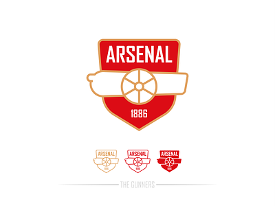 Arsenal Rebrand arsenal arsenal logo branding design football football logo graphic design gunners logo logos premier league rebrand redesign redesign logo