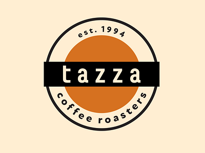 Tazza Coffee Logo branding coffee shop dailylogo dailylogochallenge dailylogochallengeday6 design icon logo logo design tazza vector