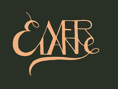 Hand-Lettered Logo