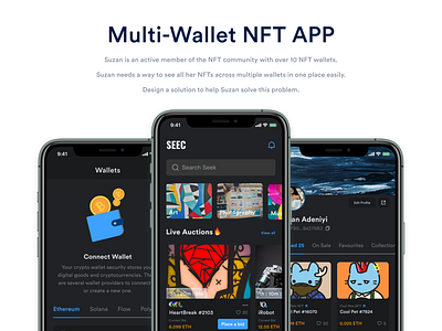 SEEC - Multi Wallet NFT App