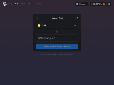 OmniSwap clean ui design figmadesign interactive mobile ui ui ux