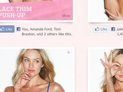 1c facebook fit guide grid like button pink united