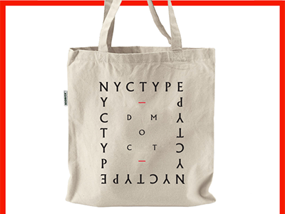 NYC Type tote bag found type kickstarter lettering new york nyc nyctype tote type typography vernacular