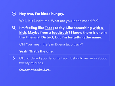 Search - Your digital assistant "Ava"