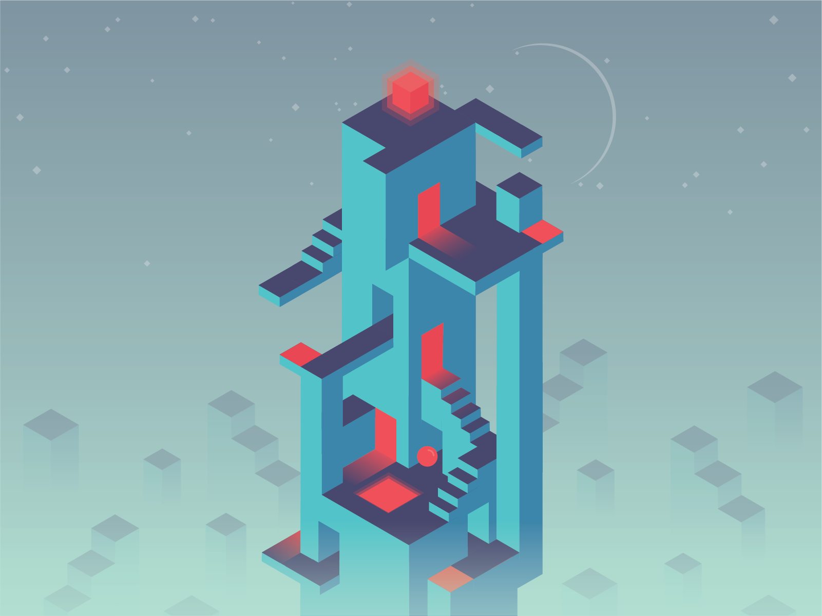 Monument valley игра. Monument Valley — инди-головоломка. Monument Valley (игра) 2д. Монумент Валли. Monument Valley на прозрачном фоне.