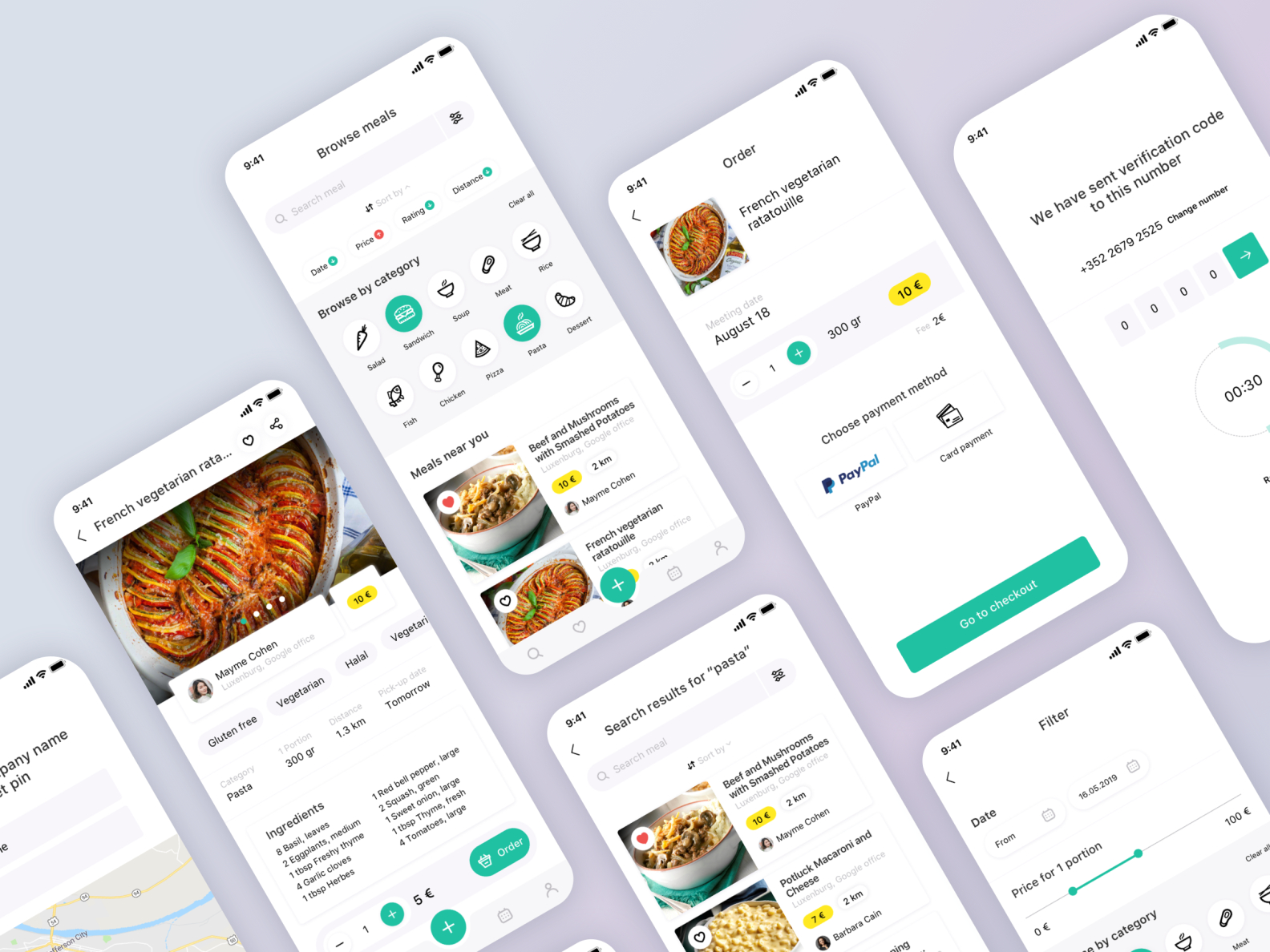 Food Delivery App Design by Zaira Hajiyeva on Dribbble