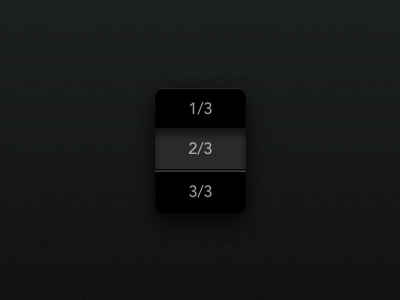 Dark Button app black button icon ios number ui ux web