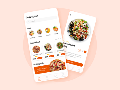 Food App "Tasty Spoon"