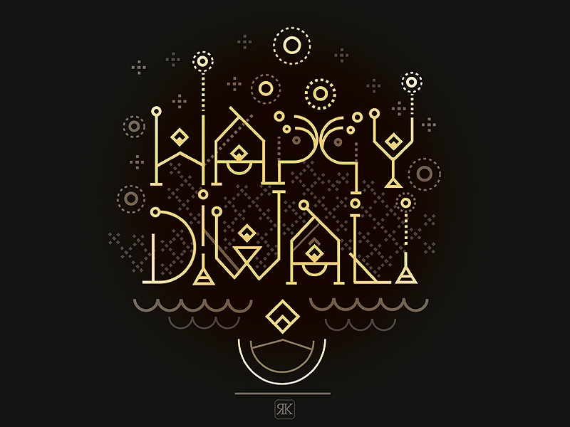 Happy Diwali by ranganath krishnamani on Dribbble