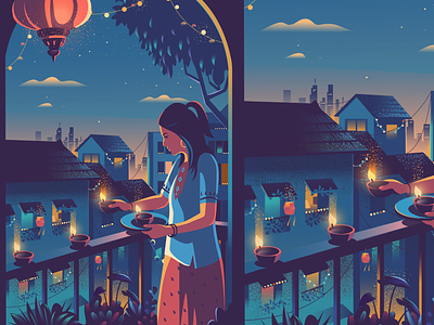 Festival Of Lights designs, themes, templates and downloadable graphic  elements on Dribbble