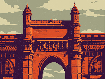 Gateway of India gateway of india illustration india maharastra mumbai