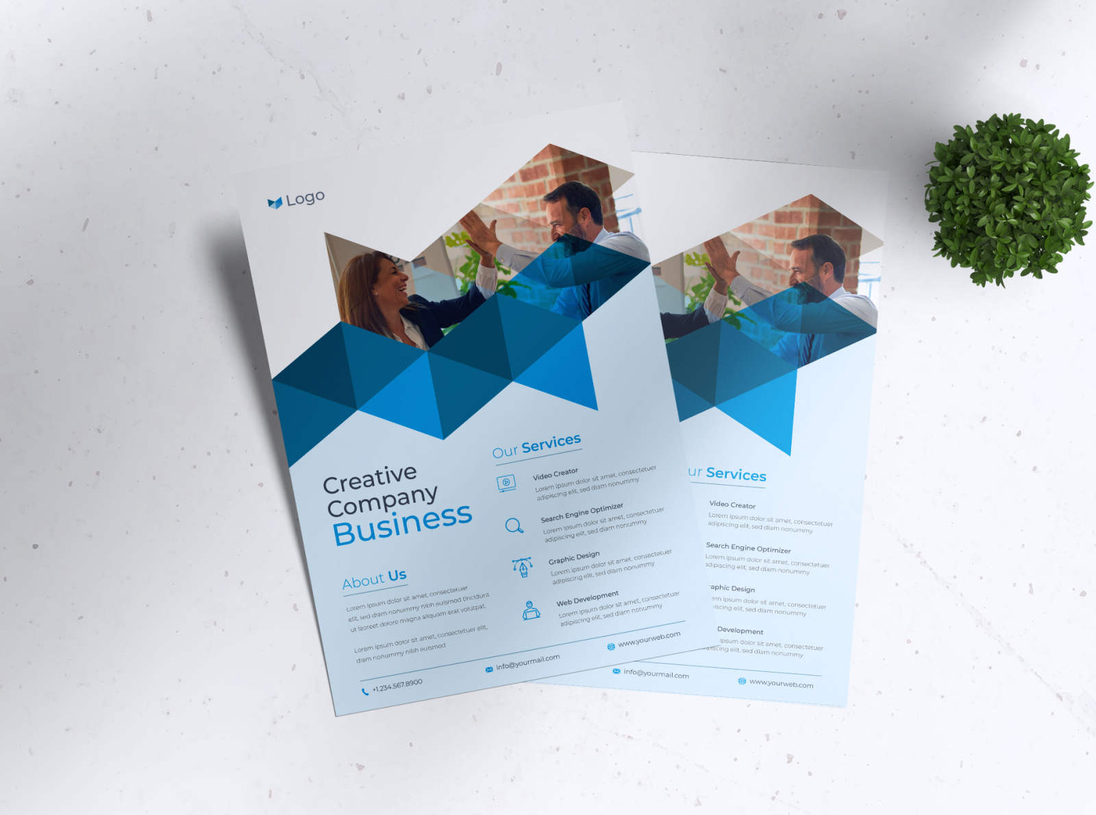 Corporate Flyer By Prographr On Dribbble