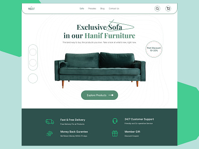 Furniture Header Concept