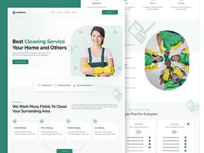 Cleaning Service Design Concept