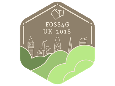 FOSS4G UK 2018 Logo