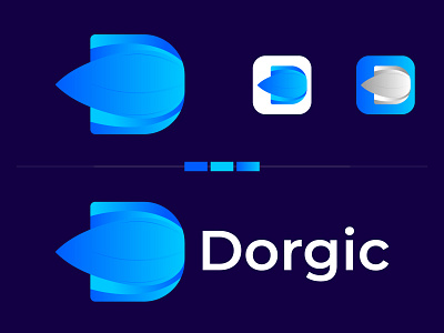 D Latter Dorgic Logo Design