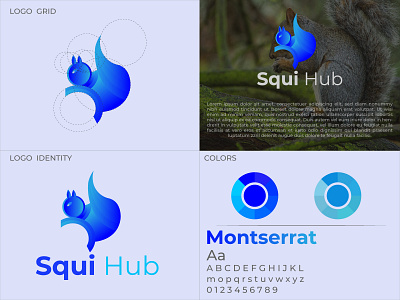 Squi Hub Logo Design