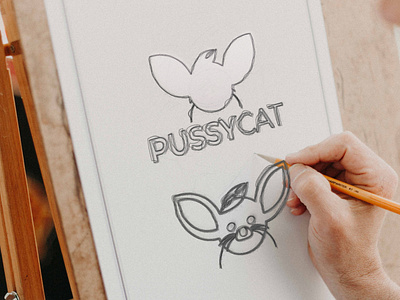 Pussy Cat Logo Design abstract logo art logo brand design brand identity branding cat logo colorful logo gradient logo latter logo logo logo design logodesign logos modern modern logo photoshop pissycat pussy cat logo sketch logo sketch logo mockup