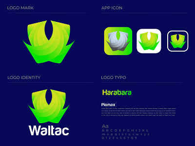 W waltac Logo Design