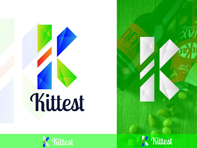 K letter Kittest Logo Design