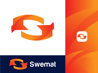 S letter Swemat Logo Design