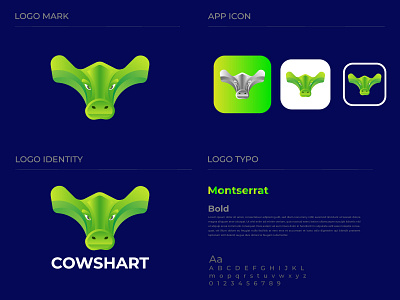 Cowshart Logo Design
